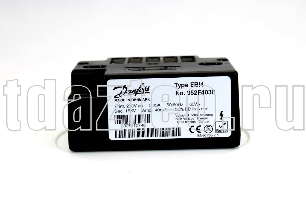 Трансформатор зажигания Danfoss OIL (новый) (N51400206)