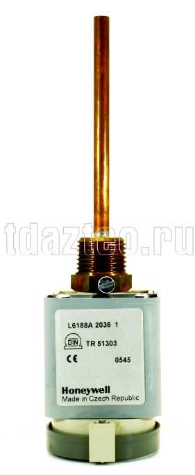 Термостат погружной Honeywell Aquastat L6188A (2036U001)